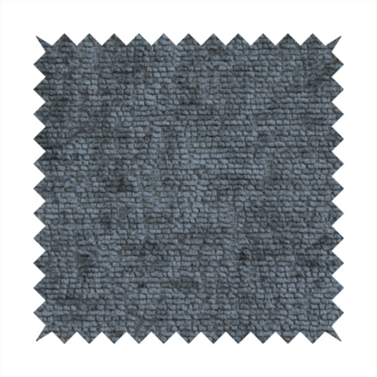 Delhi Soft Chenille Plain Textured In Dark Grey Upholstery Fabric CTR-2309