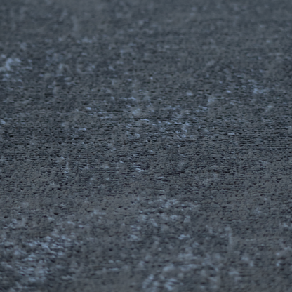 Delhi Soft Chenille Plain Textured In Dark Grey Upholstery Fabric CTR-2309