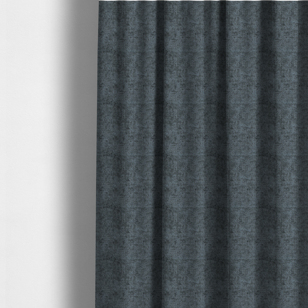 Delhi Soft Chenille Plain Textured In Dark Grey Upholstery Fabric CTR-2309 - Made To Measure Curtains