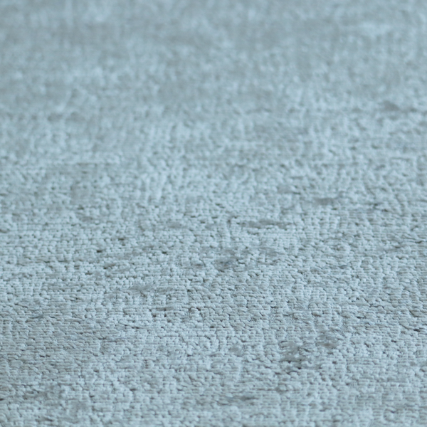 Delhi Soft Chenille Plain Textured In Silver Grey Upholstery Fabric CTR-2310