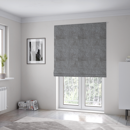 Delhi Soft Chenille Plain Textured In Mocha Upholstery Fabric CTR-2314 - Roman Blinds