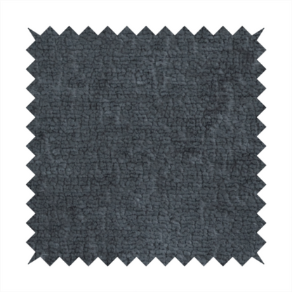 Delhi Soft Chenille Plain Textured In Charcoal Grey Upholstery Fabric CTR-2315 - Roman Blinds
