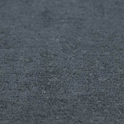 Delhi Soft Chenille Plain Textured In Charcoal Grey Upholstery Fabric CTR-2315 - Roman Blinds
