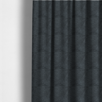 Delhi Soft Chenille Plain Textured In Charcoal Grey Upholstery Fabric CTR-2315 - Made To Measure Curtains