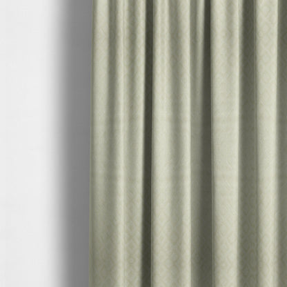 Camden Velvet Geometric Inspired Beige Upholstery Fabric CTR-2316 - Made To Measure Curtains