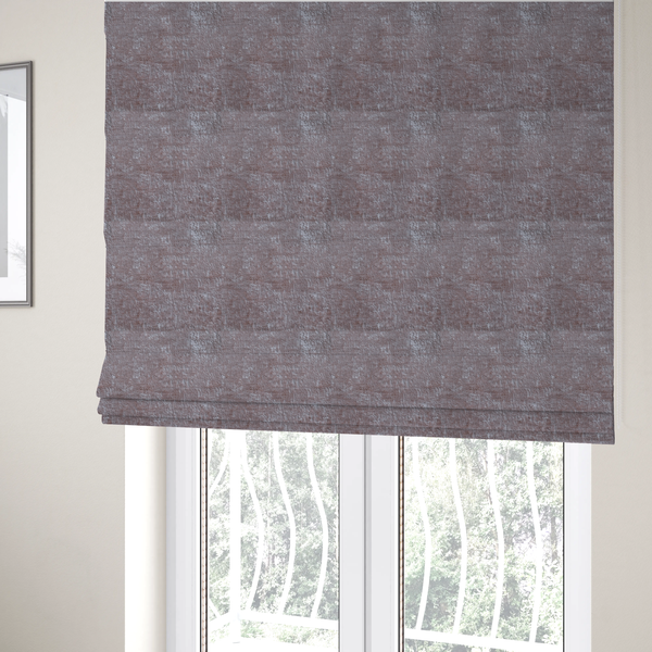 Delhi Soft Chenille Plain Textured In Pink Upholstery Fabric CTR-2316 - Roman Blinds