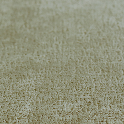 Delhi Soft Chenille Plain Textured In Yellow Upholstery Fabric CTR-2317