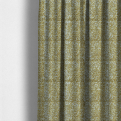Delhi Soft Chenille Plain Textured In Yellow Upholstery Fabric CTR-2317 - Made To Measure Curtains