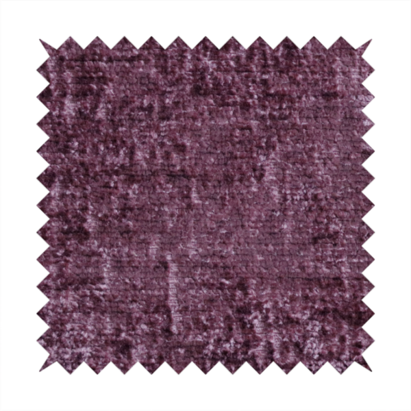 Delhi Soft Chenille Plain Textured In Red Upholstery Fabric CTR-2319