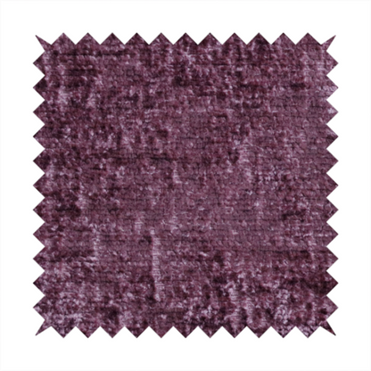 Delhi Soft Chenille Plain Textured In Red Upholstery Fabric CTR-2319