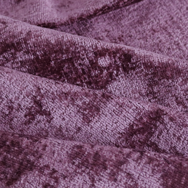 Delhi Soft Chenille Plain Textured In Red Upholstery Fabric CTR-2319