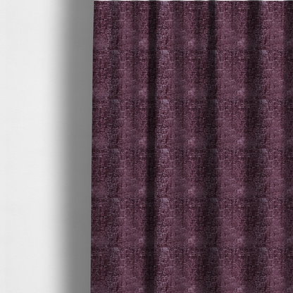 Delhi Soft Chenille Plain Textured In Red Upholstery Fabric CTR-2319 - Made To Measure Curtains