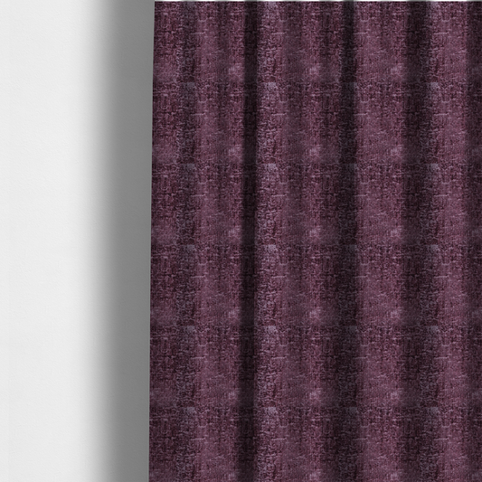Delhi Soft Chenille Plain Textured In Red Upholstery Fabric CTR-2319 - Made To Measure Curtains