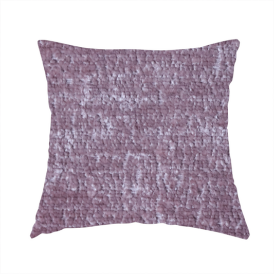 Delhi Soft Chenille Plain Textured In Dusty Pink Upholstery Fabric CTR-2320 - Handmade Cushions