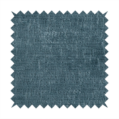 Delhi Soft Chenille Plain Textured In Teal Upholstery Fabric CTR-2322