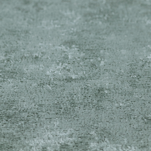 Delhi Soft Chenille Plain Textured In Mint Green Upholstery Fabric CTR-2323