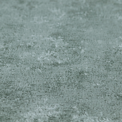 Delhi Soft Chenille Plain Textured In Mint Green Upholstery Fabric CTR-2323