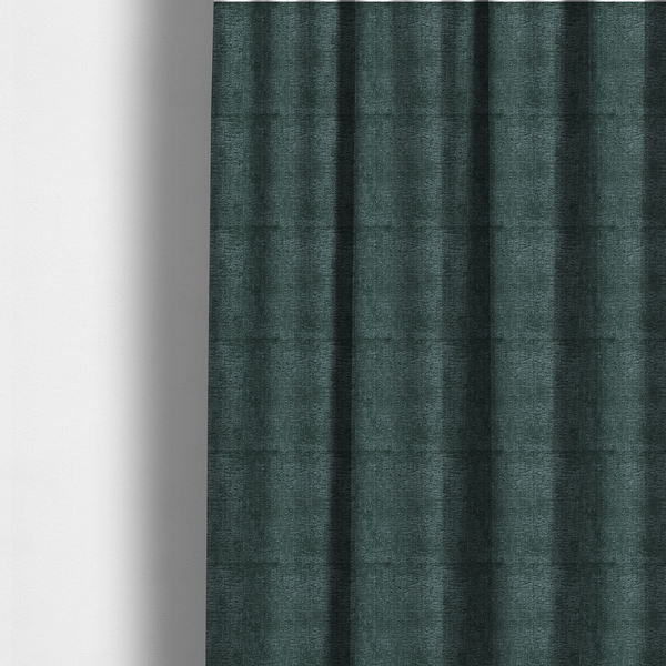 Delhi Soft Chenille Plain Textured In Emerald Green Upholstery Fabric CTR-2324 - Made To Measure Curtains