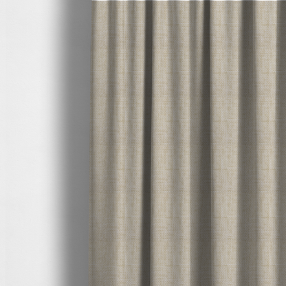 Parson Soft Velour Printed Weave Effect Upholstery Fabric Cream Colour CTR-2325 - Made To Measure Curtains