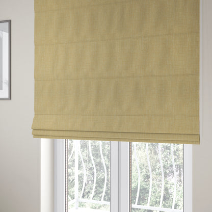 Vienna Semi Plain Chenille Beige Upholstery Fabric CTR-2327 - Roman Blinds