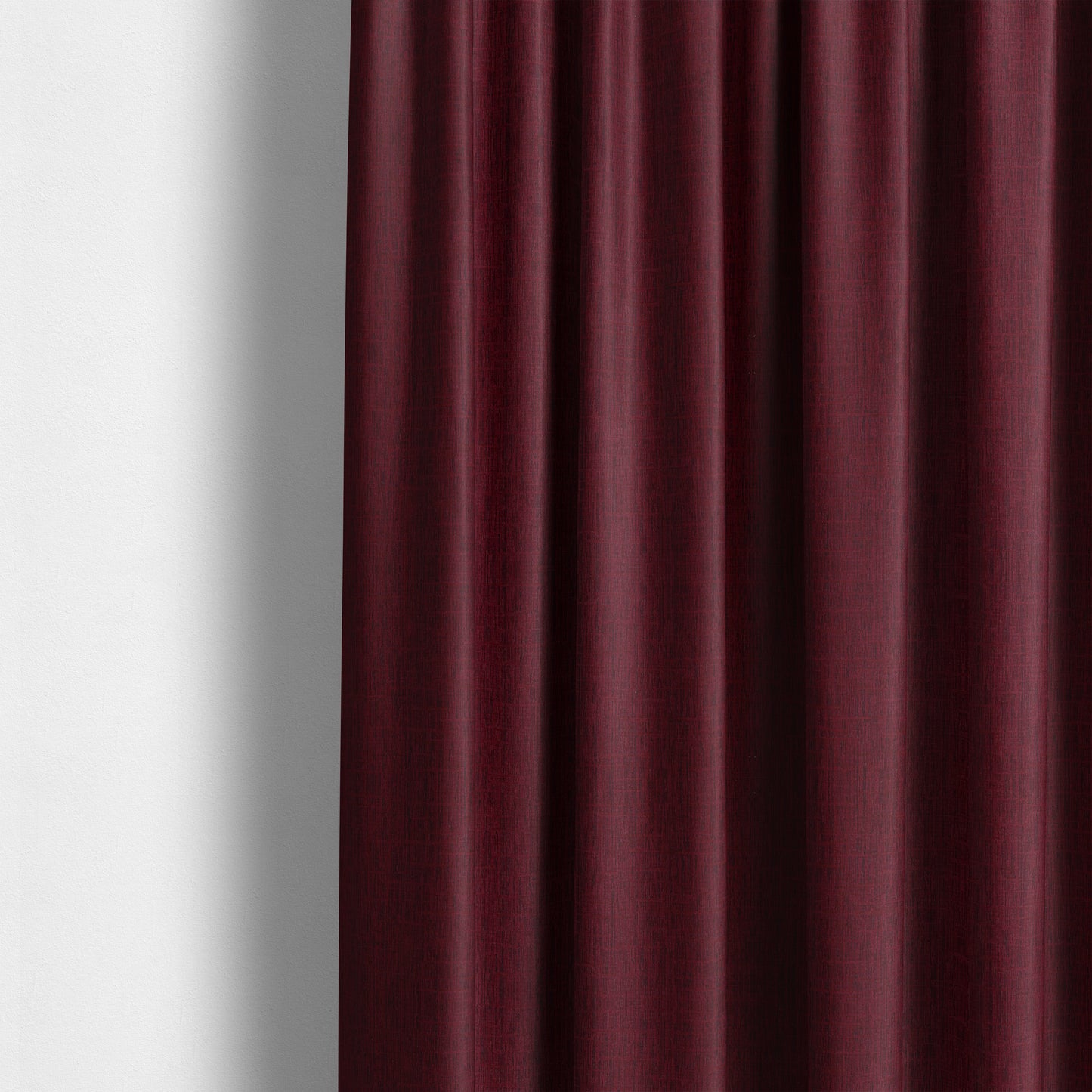 Vienna Semi Plain Chenille Red Upholstery Fabric CTR-2330 - Made To Measure Curtains