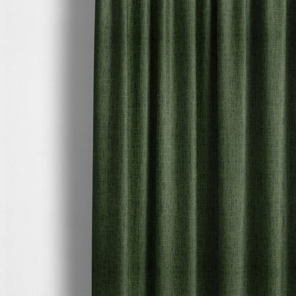 Vienna Semi Plain Chenille Green Upholstery Fabric CTR-2333 - Made To Measure Curtains