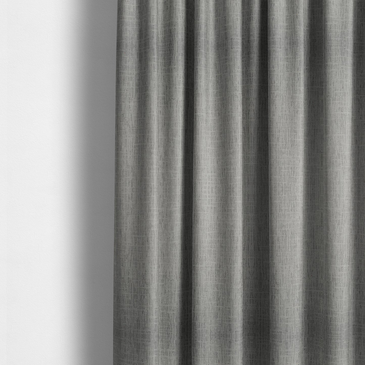 Vienna Semi Plain Chenille Silver Upholstery Fabric CTR-2336 - Made To Measure Curtains