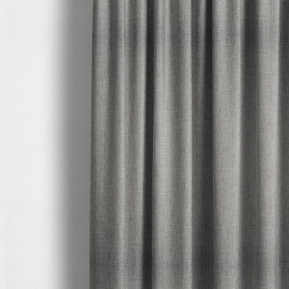 Vienna Semi Plain Chenille Silver Upholstery Fabric CTR-2336 - Made To Measure Curtains