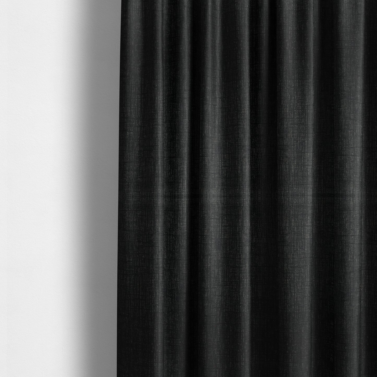 Vienna Semi Plain Chenille Dark Grey Upholstery Fabric CTR-2339 - Made To Measure Curtains