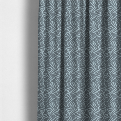 Darjeeling Textured Chenille Pattern In Silver Grey Upholstery Fabric CTR-2351 - Made To Measure Curtains