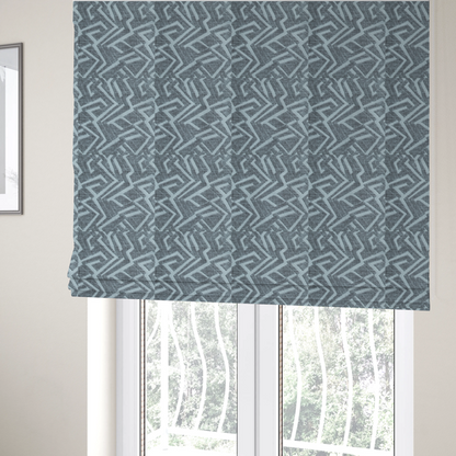 Darjeeling Textured Chenille Pattern In Silver Grey Upholstery Fabric CTR-2351 - Roman Blinds