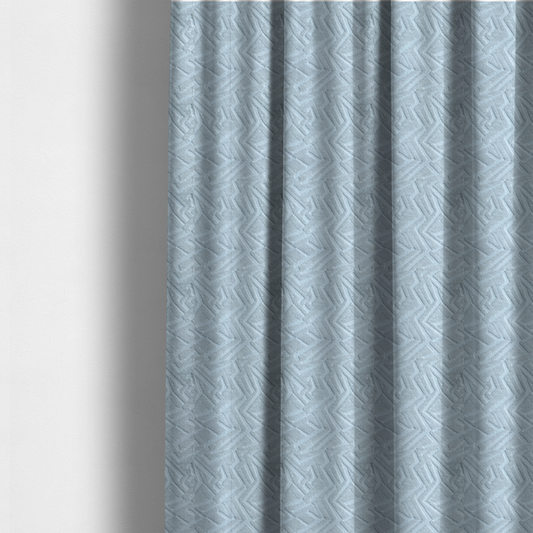 Darjeeling Textured Chenille Pattern In White Upholstery Fabric CTR-2353 - Made To Measure Curtains