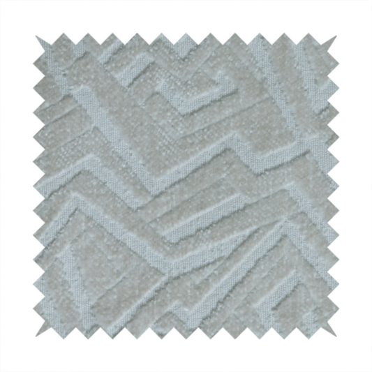 Darjeeling Textured Chenille Pattern In Cream Upholstery Fabric CTR-2354