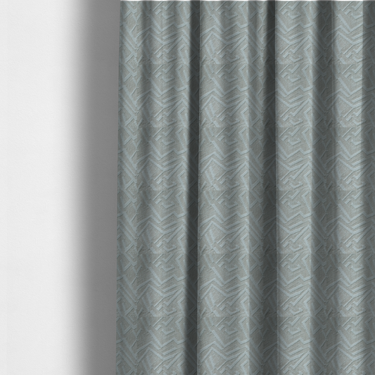 Darjeeling Textured Chenille Pattern In Cream Upholstery Fabric CTR-2354 - Made To Measure Curtains