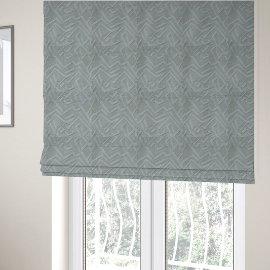 Darjeeling Textured Chenille Pattern In Cream Upholstery Fabric CTR-2354 - Roman Blinds