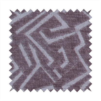 Darjeeling Textured Chenille Pattern In Pink Upholstery Fabric CTR-2357