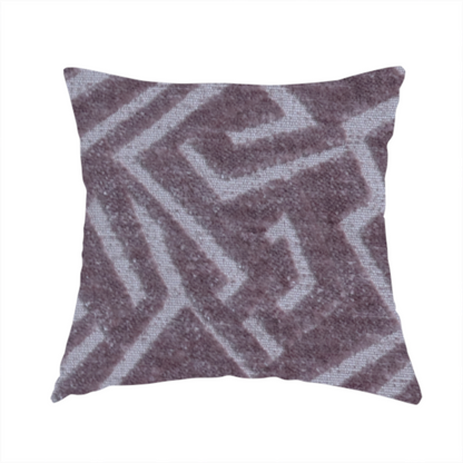 Darjeeling Textured Chenille Pattern In Pink Upholstery Fabric CTR-2357 - Handmade Cushions