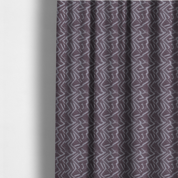 Darjeeling Textured Chenille Pattern In Pink Upholstery Fabric CTR-2357 - Made To Measure Curtains
