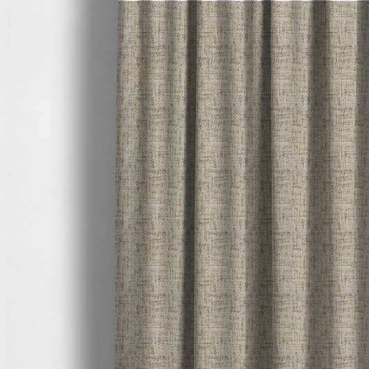 Parson Soft Velour Printed Weave Effect Upholstery Fabric Beige Colour CTR-2359 - Made To Measure Curtains