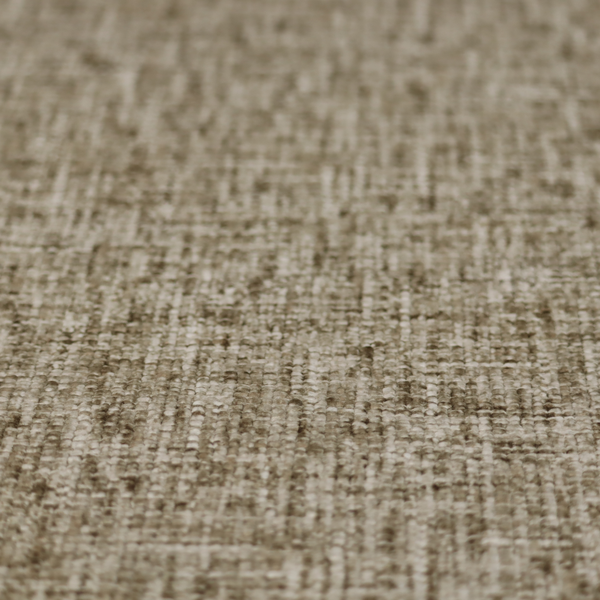 Parson Soft Velour Printed Weave Effect Upholstery Fabric Brown Colour CTR-2360