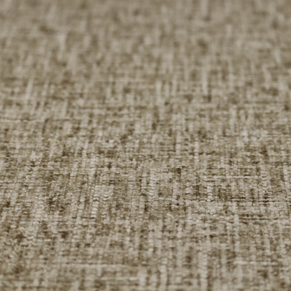 Parson Soft Velour Printed Weave Effect Upholstery Fabric Brown Colour CTR-2360