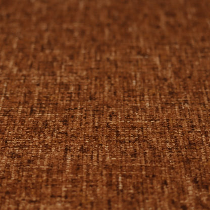Parson Soft Velour Printed Weave Effect Upholstery Fabric Orange Colour CTR-2362
