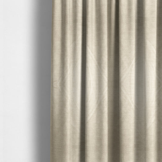 Liberty Textured Plain Shimmer Velvet White Upholstery Fabric CTR-2363 - Made To Measure Curtains