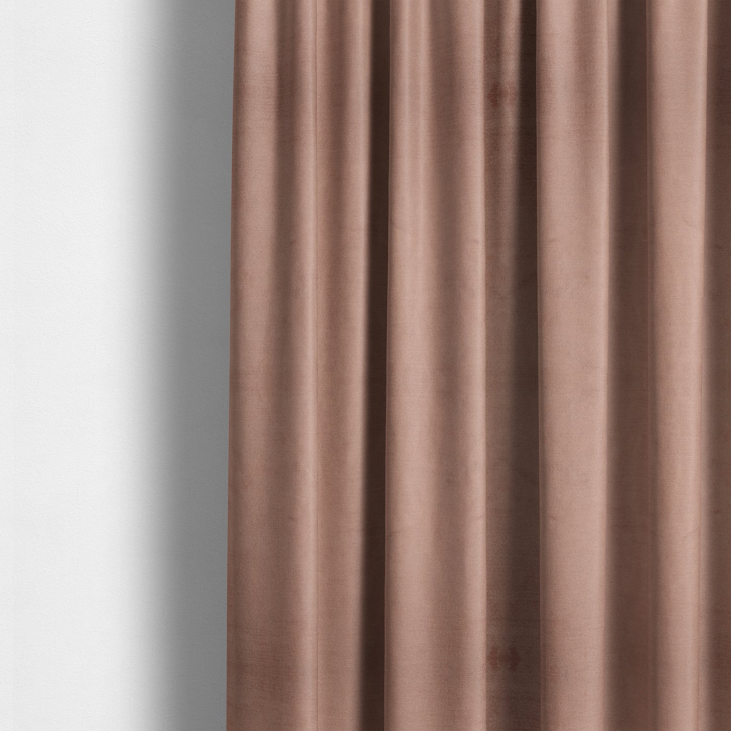 Liberty Textured Plain Shimmer Velvet Pink Upholstery Fabric CTR-2379 - Made To Measure Curtains