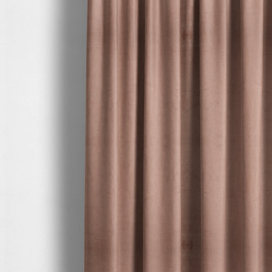 Liberty Textured Plain Shimmer Velvet Pink Upholstery Fabric CTR-2379 - Made To Measure Curtains