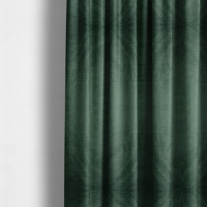 Liberty Textured Plain Shimmer Velvet Green Upholstery Fabric CTR-2381 - Made To Measure Curtains