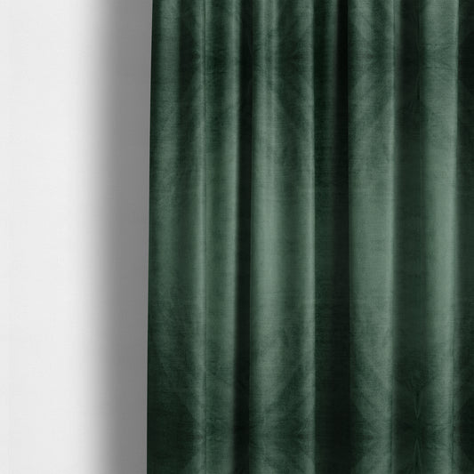 Liberty Textured Plain Shimmer Velvet Green Upholstery Fabric CTR-2381 - Made To Measure Curtains