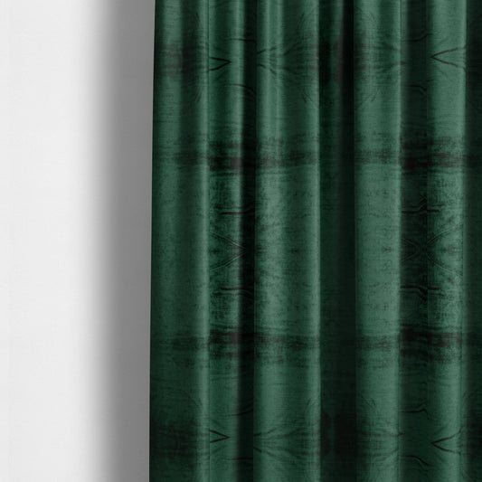 Liberty Textured Plain Shimmer Velvet Green Upholstery Fabric CTR-2382 - Made To Measure Curtains