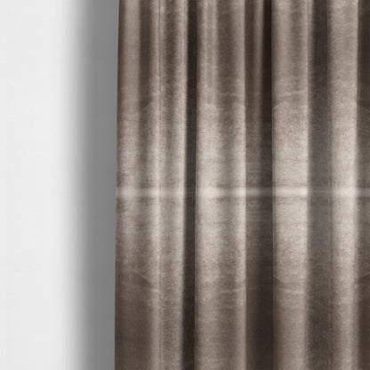 Madrid Soft Plain Shimmer Velvet Pearl Copper Upholstery Fabric CTR-2393 - Made To Measure Curtains