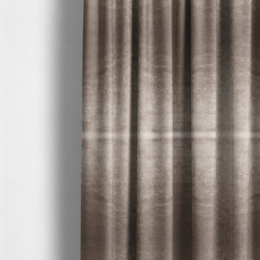 Madrid Soft Plain Shimmer Velvet Pearl Copper Upholstery Fabric CTR-2393 - Made To Measure Curtains